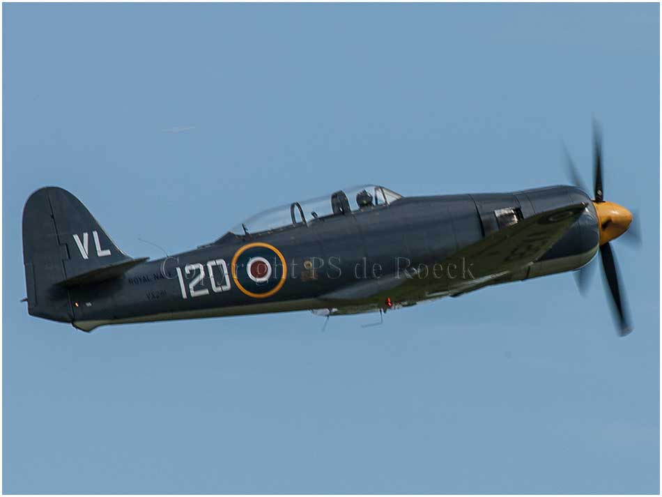 Hawker Sea Fury VX281